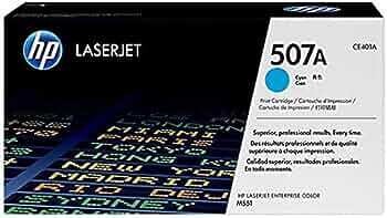 HP CE401A (507A) Cyan Genuine Ink Toner