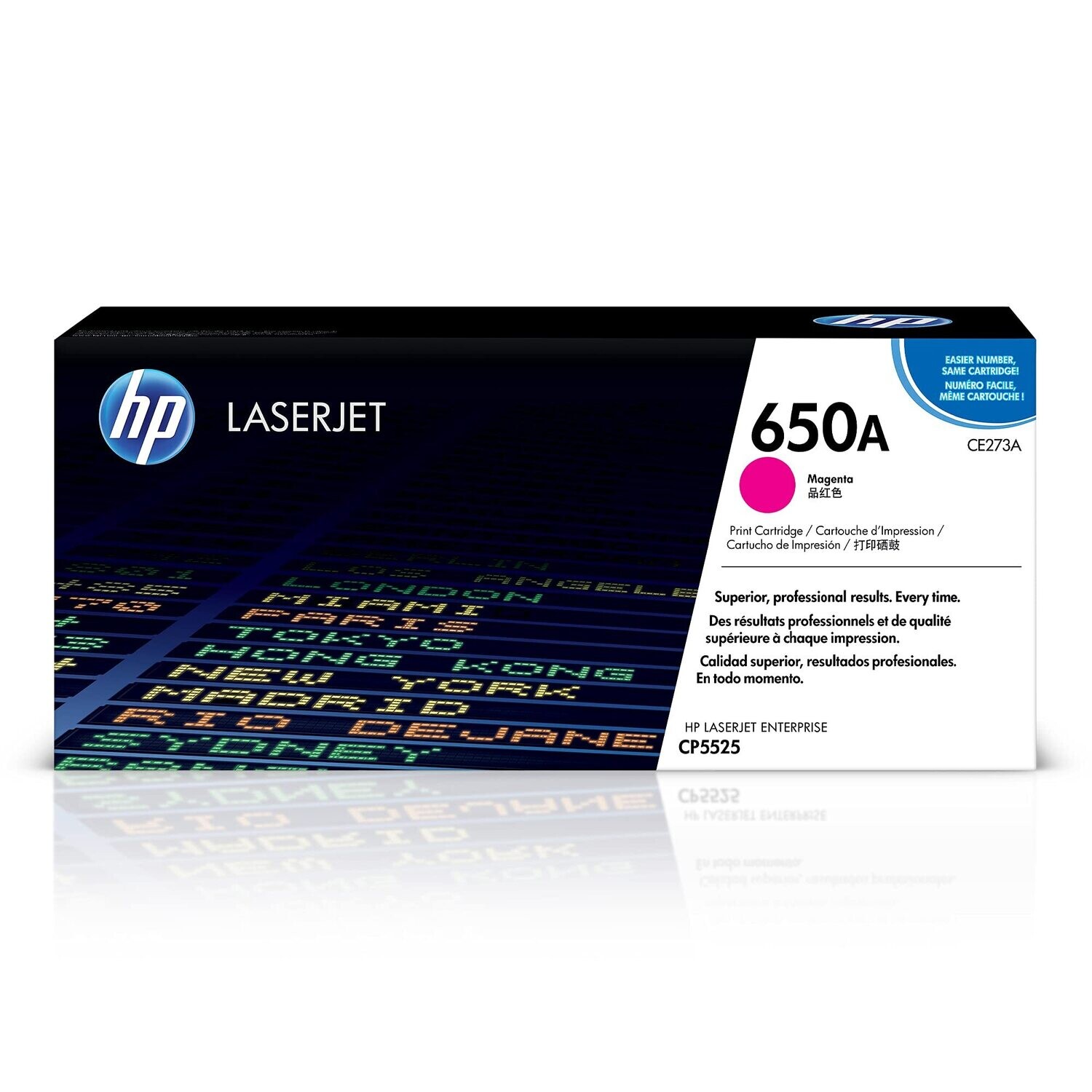 HP CE273A (650A) Magenta Genuine Ink Toner