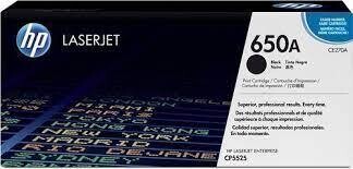 HP CE270A (650A) Black Genuine Ink Toner