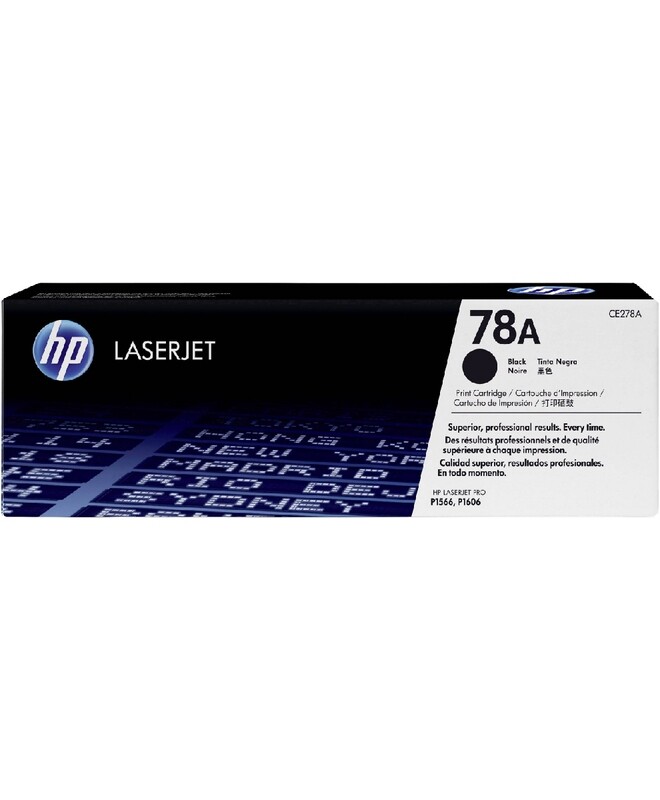 HP CE278A (78A) Black Genuine Ink Toner