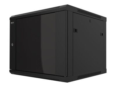 Nexxt NPC-P18U65B 18U Wall Pivotable Cabinet - Fully Assembled 