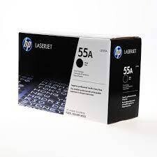 HP CE255A (55A) Black Genuine Ink Toner