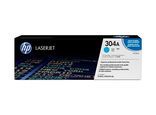 HP CC531A (304A) Cyan Genuine Ink Toner