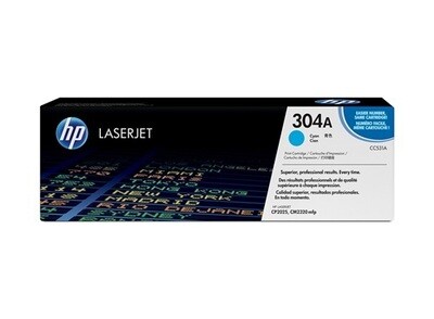 HP CC531A (304A) Cyan Genuine Ink Toner