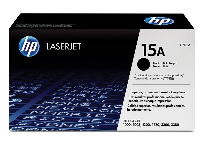 HP C7115A (15A) Black Genuine Ink Toner