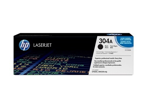 HP CC530A (304A) Black Genuine Ink Toner