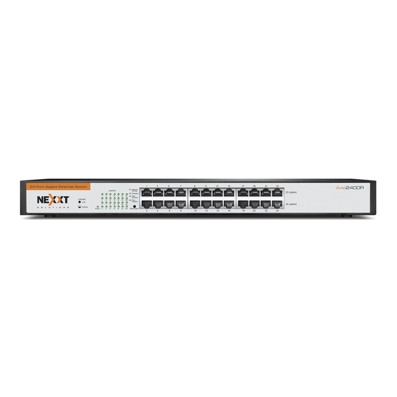 Nexxt Axis2400R 24 port rack-mountable gigabit Switch