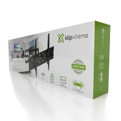 Klip Xtreme KPM-885 Full Motion Tilt Swivel (26&quot;-55&quot;) Bracket
