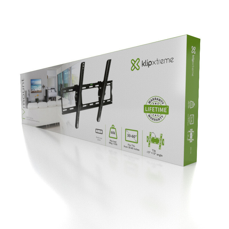 Klip Xtreme KPM 745 TV Mount Articulate 32 70In Flat or Curved TV