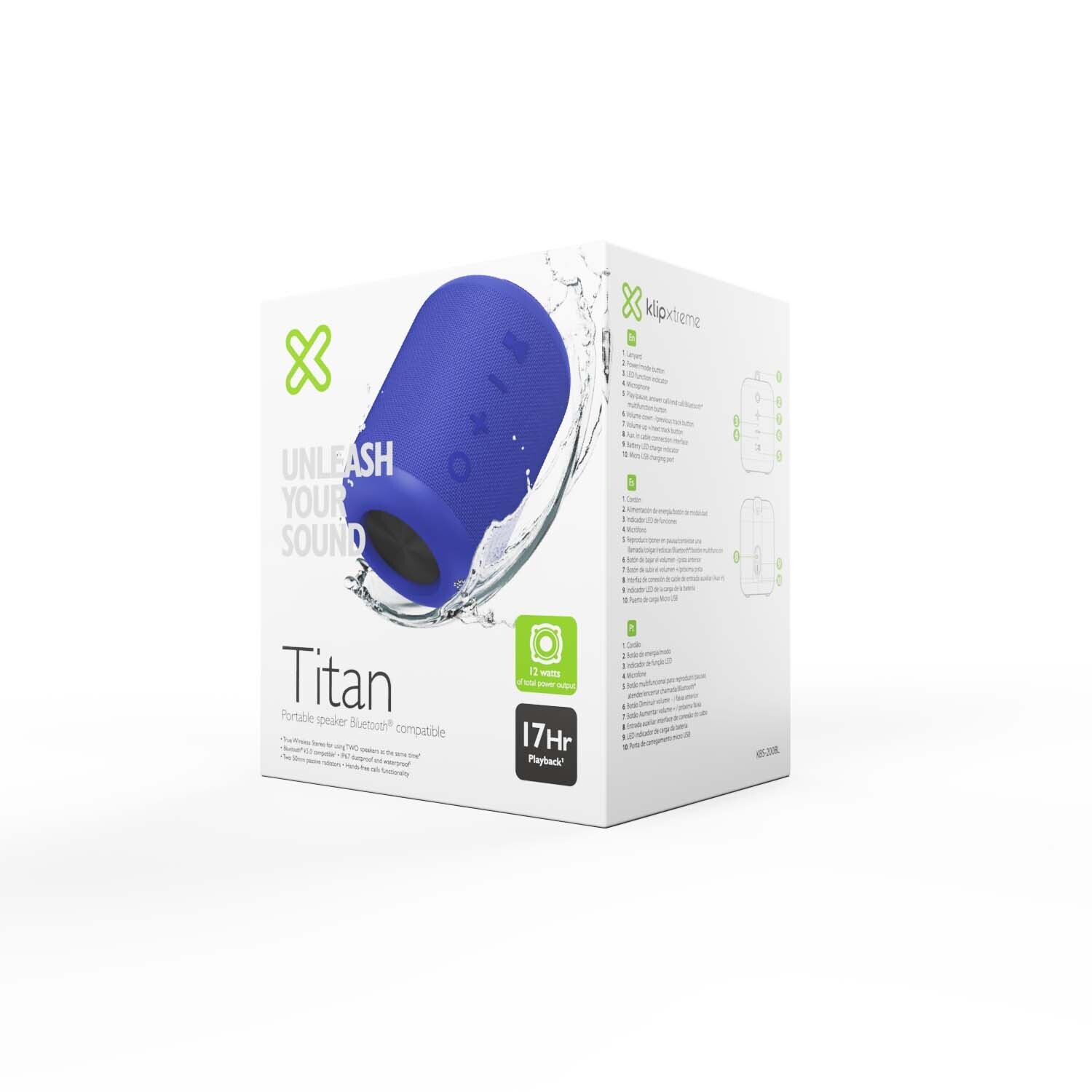 Klip Xtreme KBS-200 Titan Portable speaker