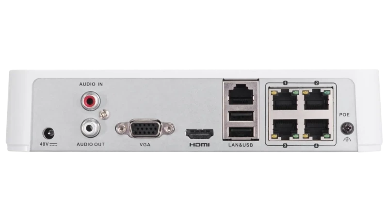 Hikvision DS-7104NI-E1 4-ch Mini 1U 4 PoE NVR