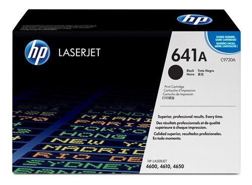 HP C9720A (641A) Black Genuine Ink Toner
