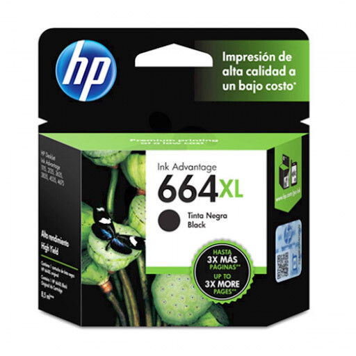 HP 664XL High Yield Black Original Ink Cartridge