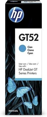 HP GT52 Cyan Genuine Ink Bottle