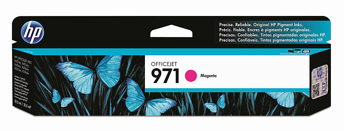 HP 971 Magenta Original Ink Cartridge