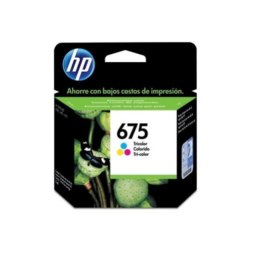 HP 675 Tri-color Original Ink