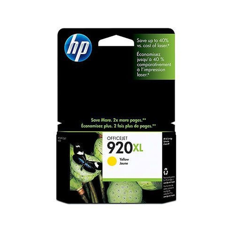 HP 920XL High Yield Yellow Original Ink Cartridge