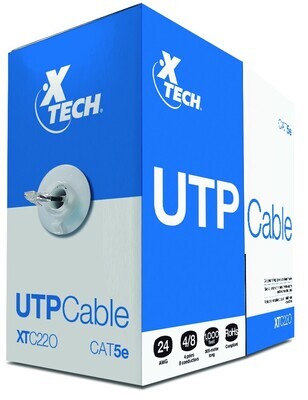 Xtech XTC-220 Bulk UTP Cable 1000ft cat5e