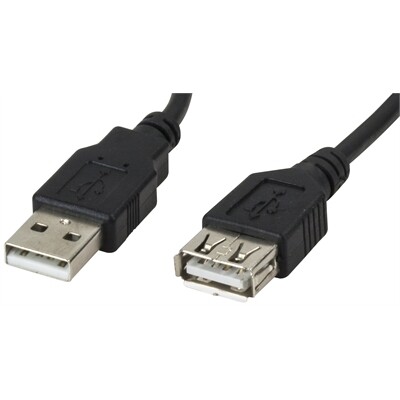 Xtech XTC-306 Extension Cable USB 2.0 A Male to A Female 15ft