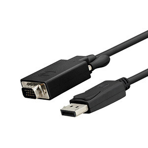 Xtech XTC-342 Display Port Male to VGA Male Converter