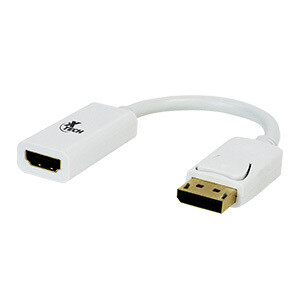 Xtech XTC-358 DisplayPort Male to HDMI Female Adapter
