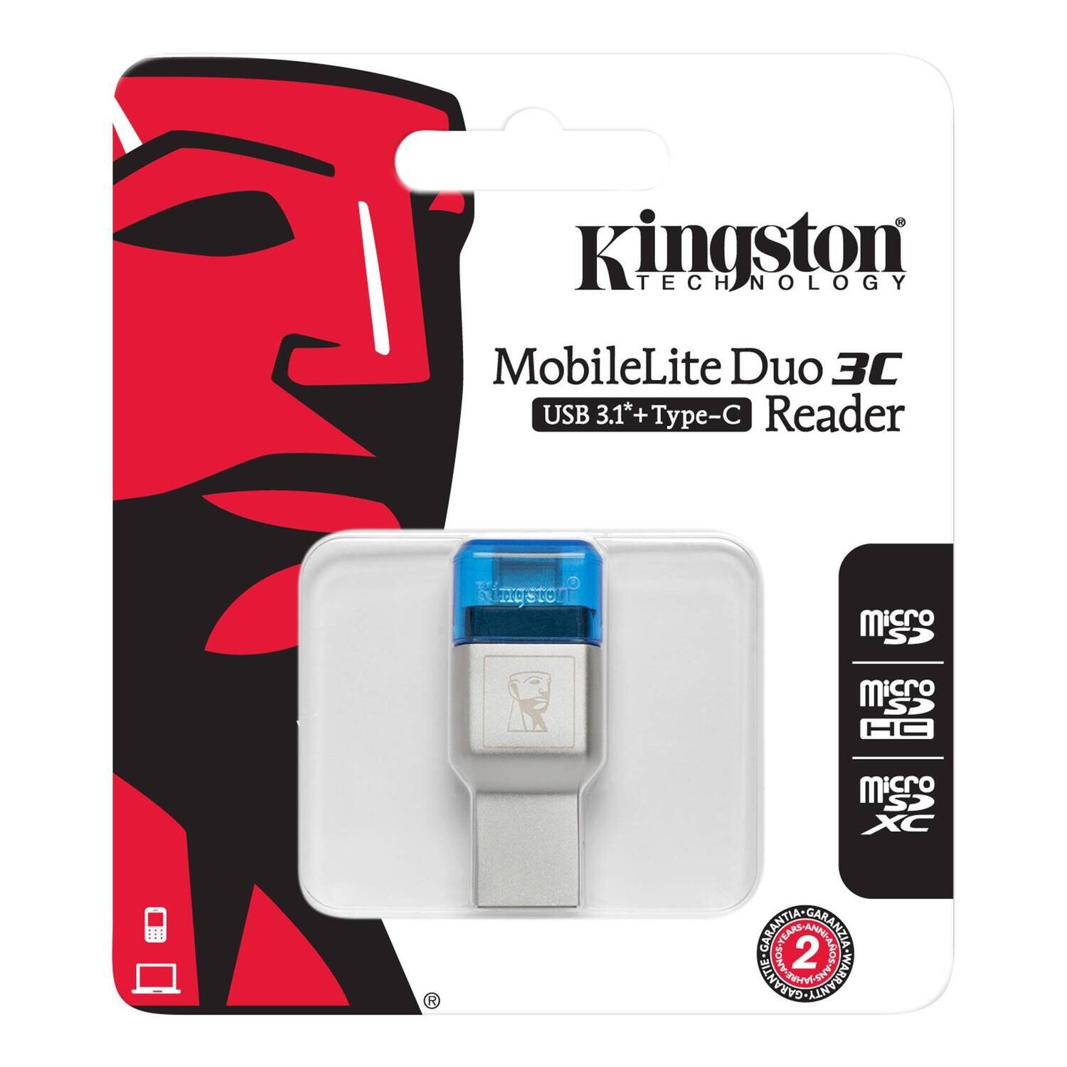 Kingston Digital USB 3.0 Super Speed Multi-Card Reader