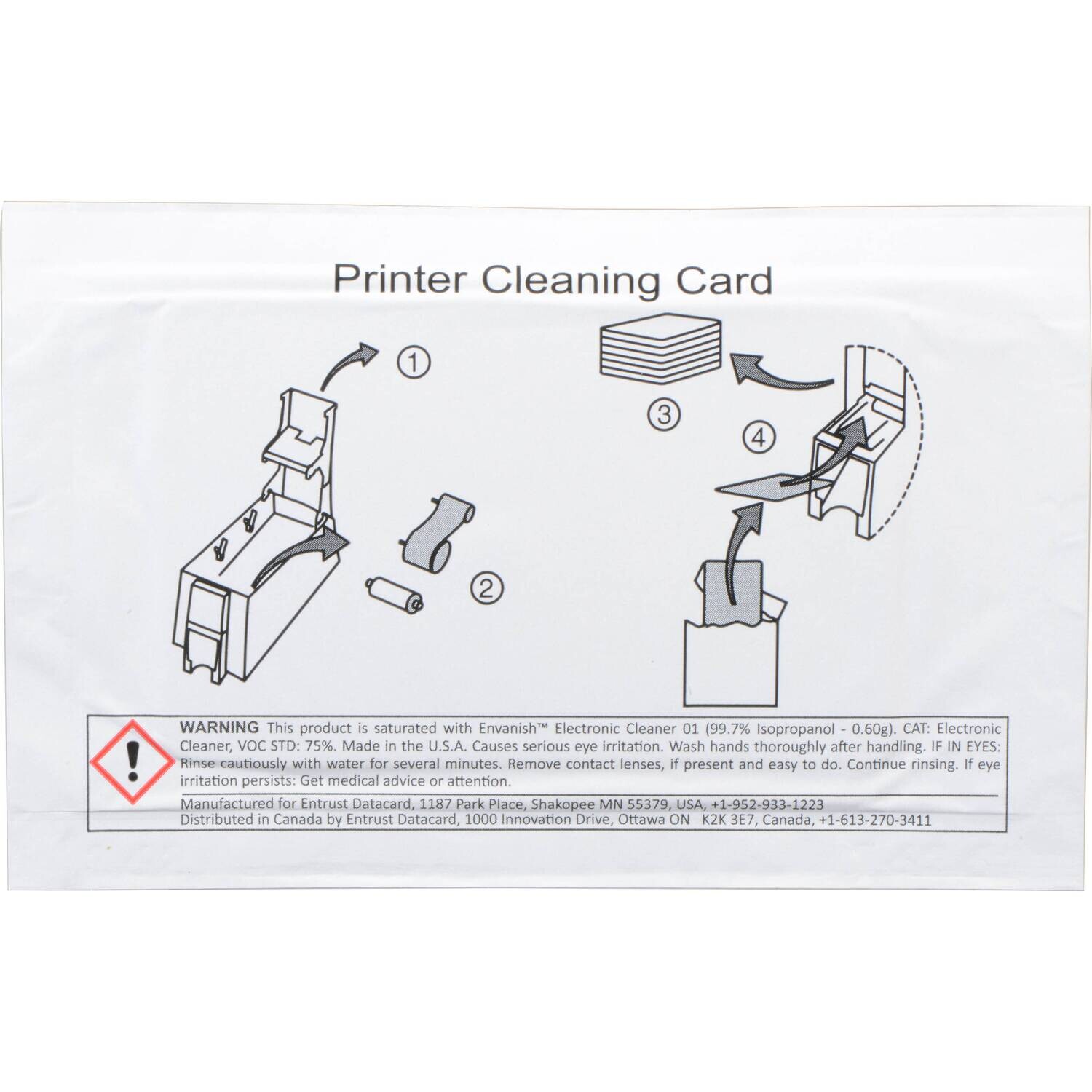 Entrust Cleaning Cards