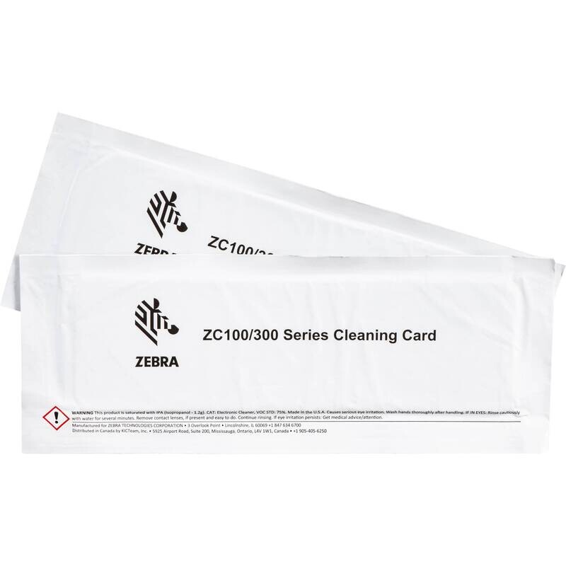 Zebra Cleaning Card Kit