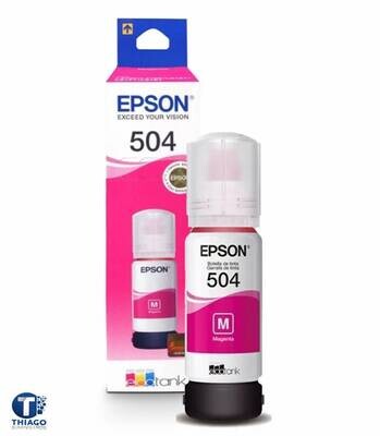 Epson 504 Magenta Genuine Ink Bottle