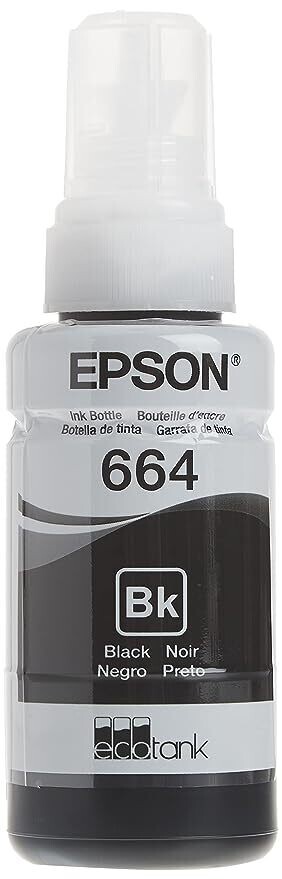 Epson 664 Black Genuine Ink Bottle