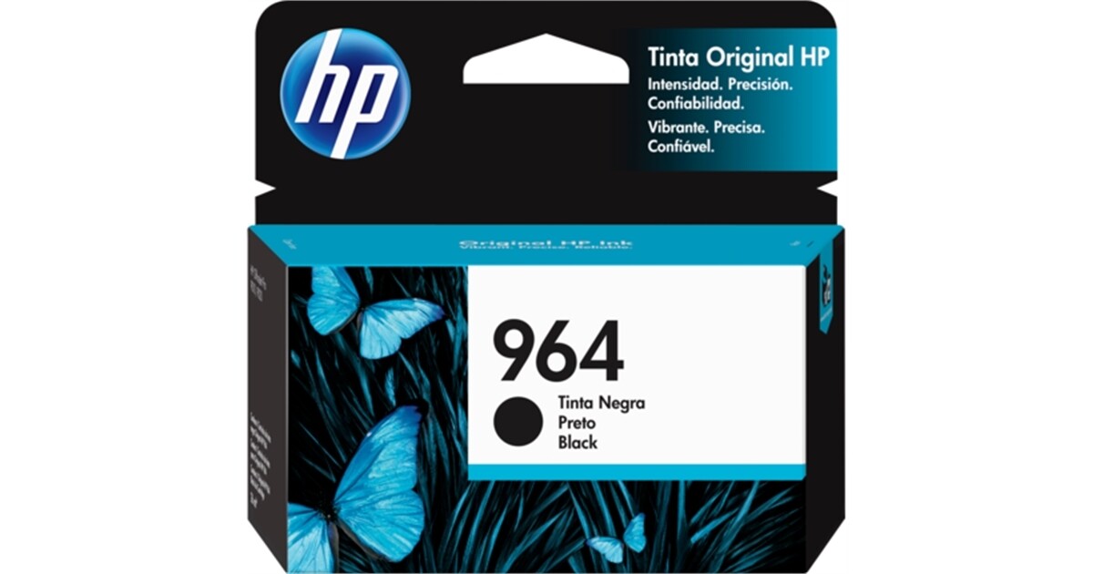 HP 964 Original High Performance Black Cartridge