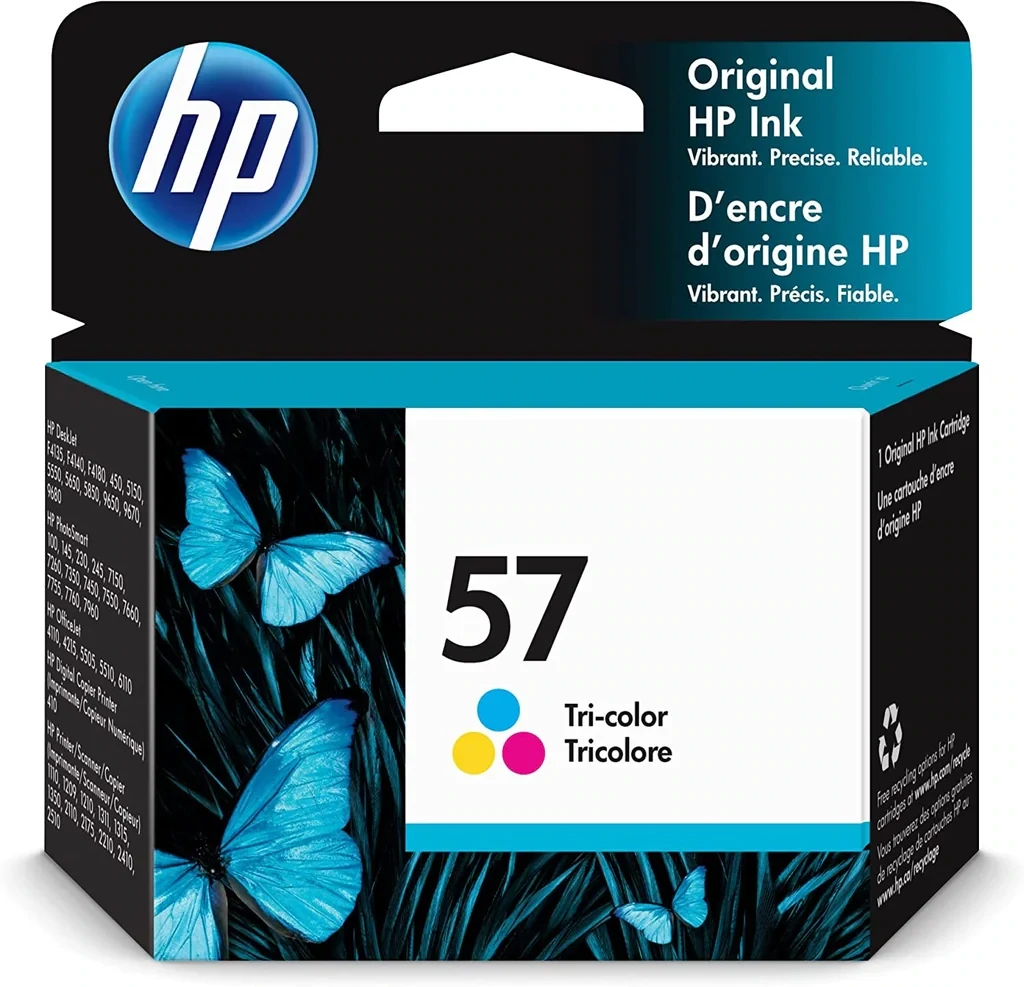 HP 57 Tri-color Original Ink Cartridge