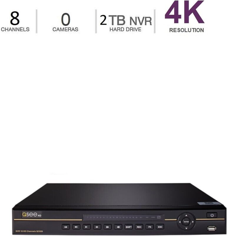 Q-See QCK81 8 Channel 4k IP NVR
