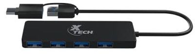 Xtech XTC-390 Universal 4-port USBA &amp; Type C Hub