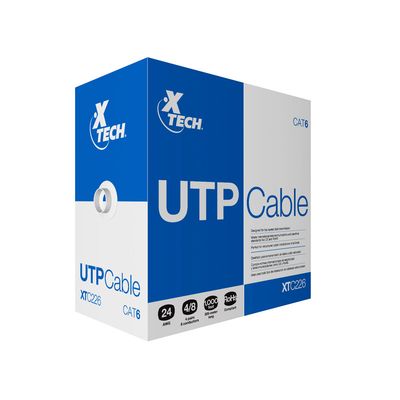 Xtech XTC-226 Bulk Cable 1000ft Cat6
