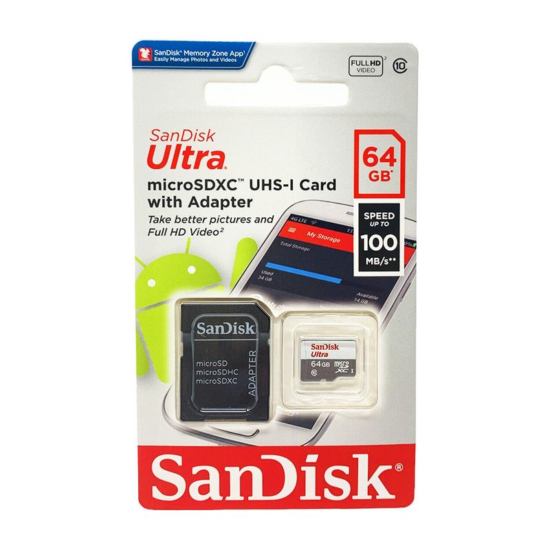 SanDisk 64GB MicroSDXC