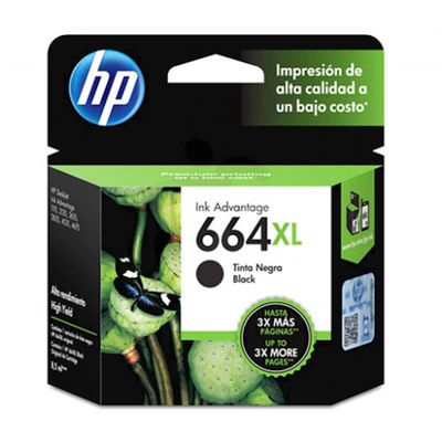 HP 664XL High Yield Black Original Ink Cartridge