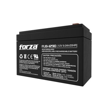 Forza FUB-1290 12V 9Ah F1 Replacement Battery