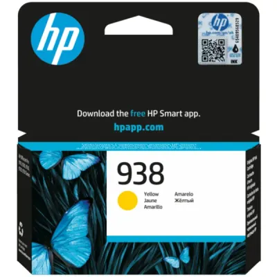 HP 938 Yellow Original Ink Cartridge