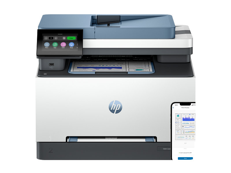 HP Color LaserJet Pro MFP 3303fdw Printer (Print/Copy/Scan/Fax)