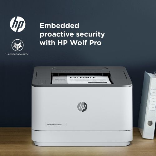 HP Monochrome LaserJet Pro MFP 3103fdw Printer (Print/Copy/Scan/Fax)