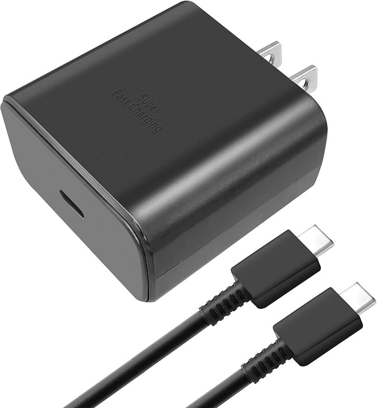 Samsung Galaxy 45W Super-Fast Travel Adapter w/ Type C Cable (FREE w/ Next Promo)