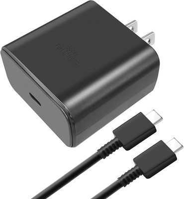 Samsung Galaxy 45W Super-Fast Travel Adapter w/ Type C Cable (FREE w/ Next Promo)