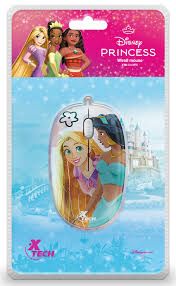Xtech XTM-D406PS Disney Princess Wired Mouse