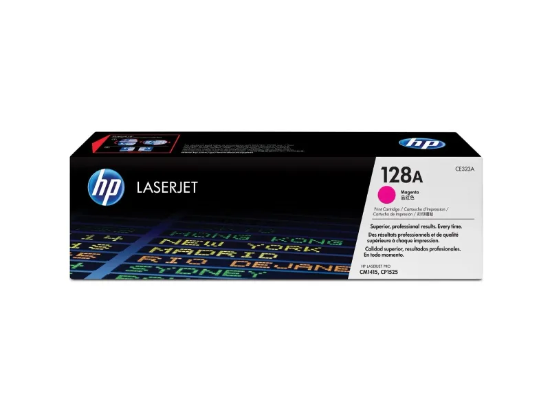 HP CE323A (128A) Magenta Genuine Ink Toner