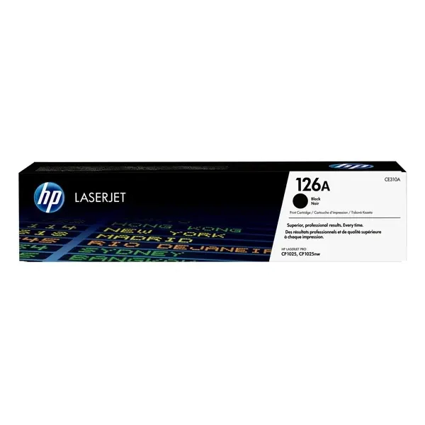 HP CE310A (126A) Black Genuine Ink Toner