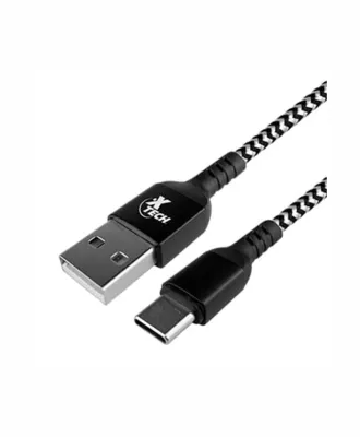 Xtech XTC-511 6Ft Type C Braided Cable
