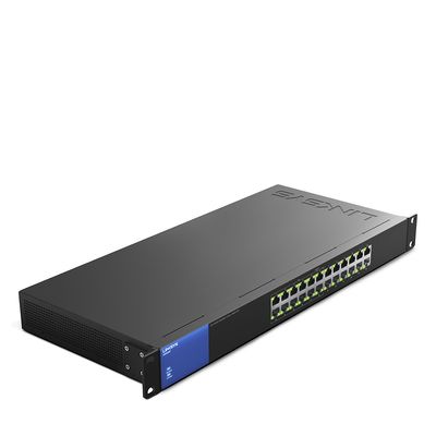 Linksys LGS124P 24-Port Unmanaged Business Gigabit PoE+ Switch