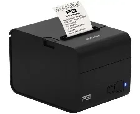Custom America P3L (LAN &amp; USB) Thermal Receipt Printer