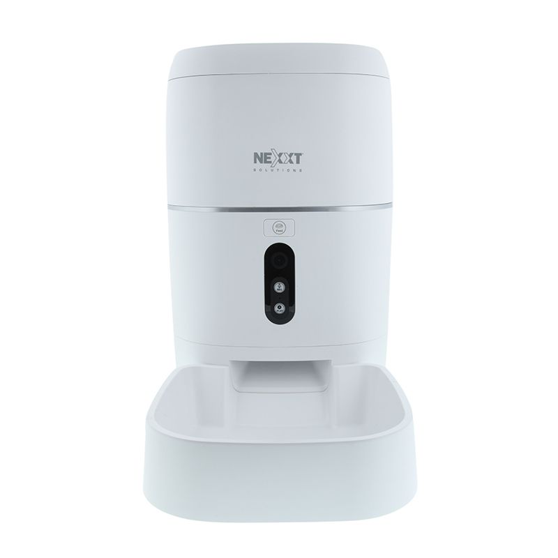Nexxt NHA-P610 Smart Home Wi-Fi Automatic Pet Feeder W/1080p Camera
